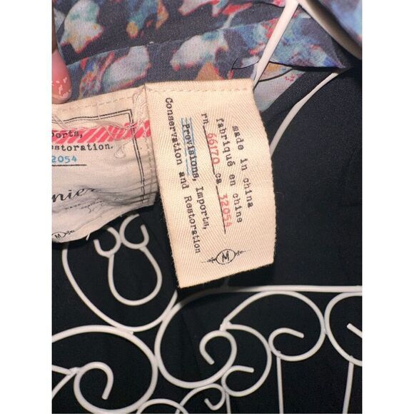 EXCLUSIVELY UNIQUE RARE WOMEN Cartonnier Anthropologie Ardsley Abstract Floral B - Picture 14 of 16